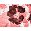 Rote Hydrangea Florales Muster