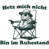 Rentner Spruch Capybara Geschenk Ruhestand