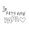 Fête Papa Dessin Ludique