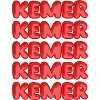 Kemer Bubble Repeat Muster