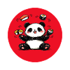 Kawaii Panda Sushi-Show