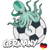 Octopus on Soccer Ball Germany