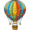 Heißluftballon