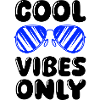 Cool Vibes Sunglasses Illustration