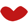 Minimalist ♡ Red Heart