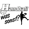 Handball Kraftlogo mit Ball