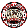 Poker Legend Royal Flush & Poker Chip-Design