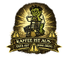 Kaffee Alarm Zombie Warnung