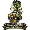 Kaffee-Kapital: Zombie mit Einkaufskorb