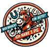 Pony PS Spruch Rund-Design