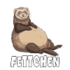 Lustiges Frettchen Outfit Dick, Fett & Übergewicht