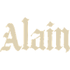 Alain Gothic Lettering Beige