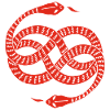 Infinite Red Snakes