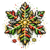Snowflake . 1 . AI generated