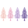 Trees Retro Forest Nature Conservation