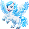 Fliegendes Pegasus-Pferd