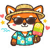 Cool Fox Hawaii Summer