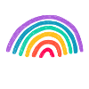 Kindergartenkind Regenbogen