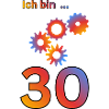 Ich bin 30: Bunte Getriebe-Kunst