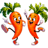Dancing carrots