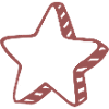 Rustic Doodle Star