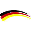 Germany Flag Line