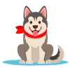 Alaskan-Malamute (Comic)