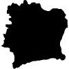 Ivory coast map