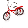 Rotes Motorrad