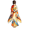 Kimono . 3 . AI generated