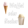 EIS WAFFEL ODER BECHER