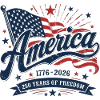 America 250 Years of Freedom