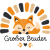  Geschwistermotiv | Niedlicher Boho Fuchs |
