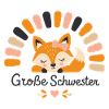 Geschwistermotiv Fuchs - Waldtier Design