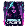 Midnight Circuits Cyberpunk Girl