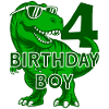DINO 4 ANS DINOSAURE 4E ANNIVERSAIRE
