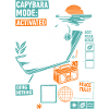 Capybara Mode Activated Funny Design