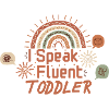 Speak Fluent Toddler Rainbow Tee