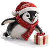 Weihnachts Pinguin