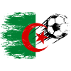 Algerien Flagge Fußball used