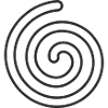 Spiral – Minimalist Symbol Design