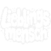 Lieblingsmensch Bubble Typografie