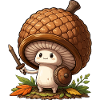 Forest Mushroom Warrior