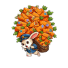 Rabbit Postman and Carrot Packages