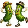 Dancing cucumbers
