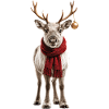 Proud Christmas Reindeer