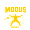 Torhüter Modus Handball Motiv