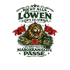 Löwe und marokkanische Pässe