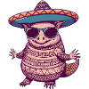 Armadillo Funny Sombrero