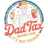 Dad Tax Skeleton Snack Night